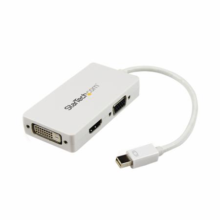MDP2VGDVHDW StarTech.com 3 port Mini DisplayPort to DVI, HDMI, VGA Adapter, 150mm - 1920 x 1200