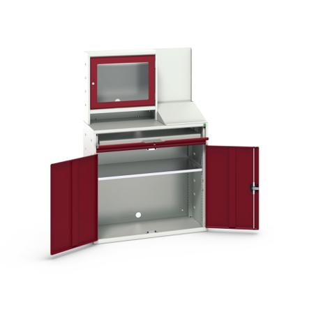 16928022-24 Bott 1 Door Sheet Steel Cupboard, 1050 x 550 x 1650mm