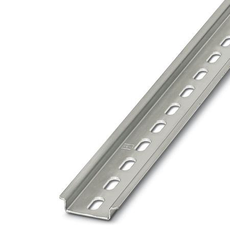 0801759 Phoenix Contact Steel Perforated DIN Rail, Top Hat Compatible, 2m x 35mm x 7.5mm