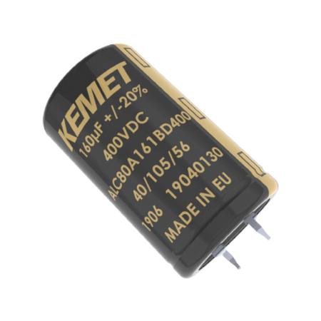 ALC80A271EB450 KEMET 270μF Aluminium Electrolytic Capacitor 450V dc, Snap-In -