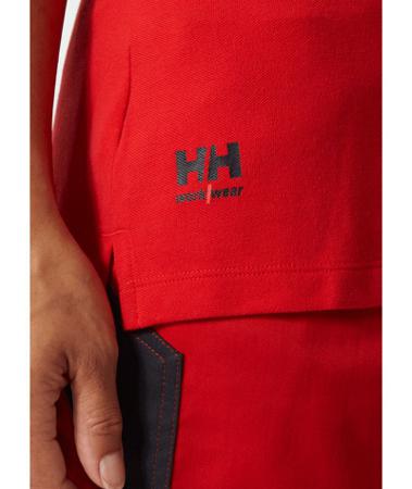 79168_220-M Helly Hansen Classic Red 100% Cotton Polo Shirt, UK- M, EUR- M