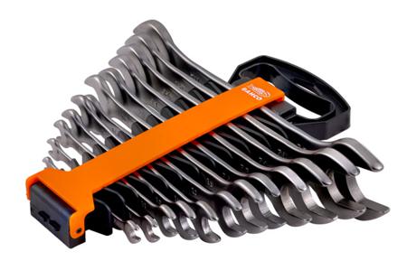 6M/SH12 Bahco 6M Series 12-Piece Spanner Set, 6 x 7, 8 x 9, 10 x 11, 12 x 13, 14 x 15, 16 x 17, 18 x 19, 20 x 22, 21 x 23, 24 x