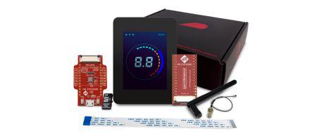 SK-GEN4-ESP32-32CT-CLB 4D Systems , GEN4-ESP32-32CT-CLB Starter Kit 3.2in TFT Starter Kit With ESP32 SoC for Display
