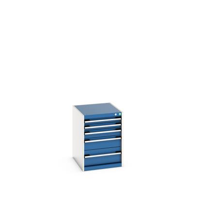 40018027-11V Bott 5 Cabinet, Steel, 700mm x 650mm x 525mm, Blue
