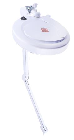 146-5486 RS PRO LED Magnifying Lamp with Table Clamp Mount, 3dioptre, 125mm Lens Dia., 125mm Lens