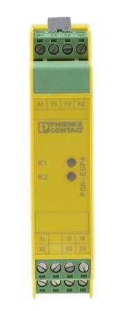 2981020 Phoenix Contact PSRclassic PSR-SCP Safety Relay 24V dc, Single Channel 3 Safety Contacts