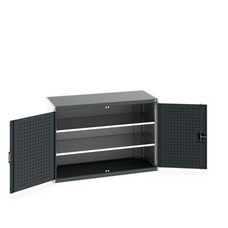 40022102-19V Bott 2 Door Sheet Steel Floor Standing Cupboard, 1300 X 650 X 900mm