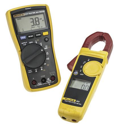 FLUKE 117/323 Fluke 117 + 323 IMSK Multimeter Kit