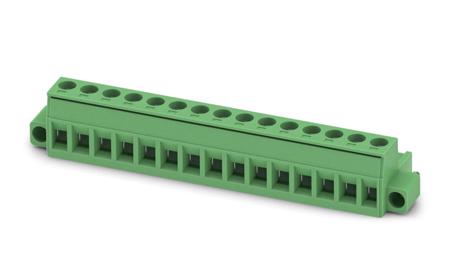 1778111 Phoenix Contact, 5.08mm Pitch, MSTB 2.5/15-STF-5.08, 15 Way, Pluggable Terminal Block, Plug, Screw Termination,