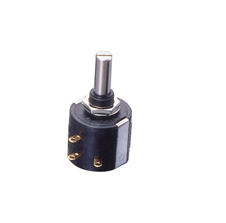M-22E10-1K Nidec Components 1kΩ Rotary Potentiometer 10-Turns 1-Gang, M-22E10 1K