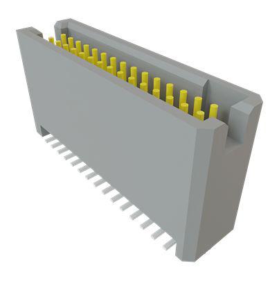 TFM-115-32-S-D-LC Samtec TFM Series Vertical Surface Mount PCB Header, 30 Contact(s), 1.27mm Pitch, 2 Row(s), Shrouded