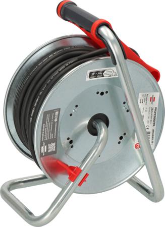 1207921 brennenstuhl , 25m 4 Socket Type E - French Extension Reel, 230 V, IP44