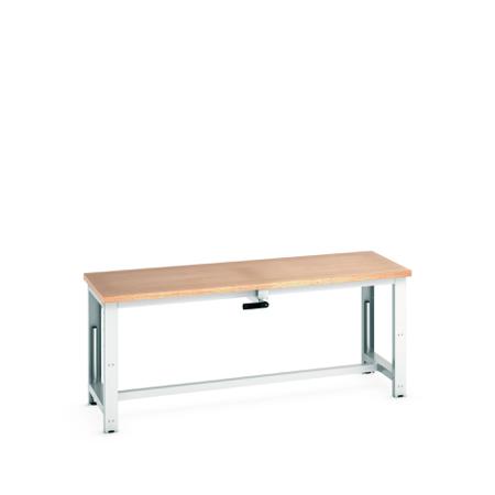 41003572-16 Bott 41003572.16 Sheet Steel Workbench, Adjustable Height, 840 → 1140mm x 750mm x 2000mm