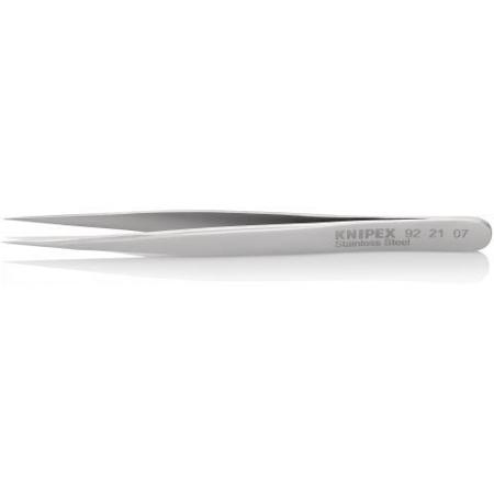 92 21 07 Knipex 110 mm, Stainless Steel, Smooth, Tweezer