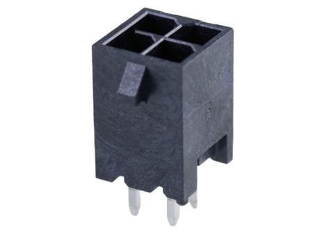 206832-0401 Molex 206832 Series Vertical PCB PCB Header, 4 Contact(s), 3 mm Pitch, 2 Row, Shrouded