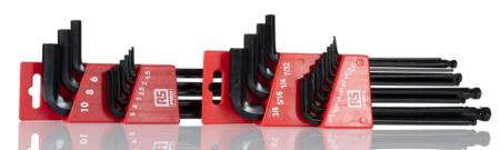 151-1508 RS Pro Screwdriver Set, 22 Piece - Combination Hex