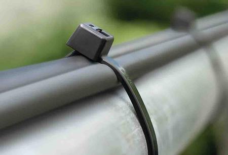 111-03460-T30L-PA66W-BK HellermannTyton Black Cable Tie Nylon, 190mm x 3.5 mm