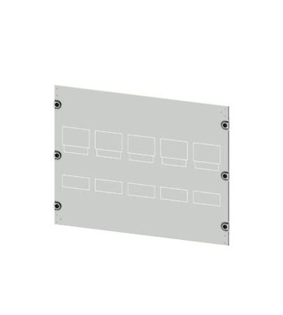 8PQ2055-8BA11 Siemens 8PQ2055 Series Sheet Steel Cover, 550mm H, 800mm W, 10mm L for Use with Cabinet
