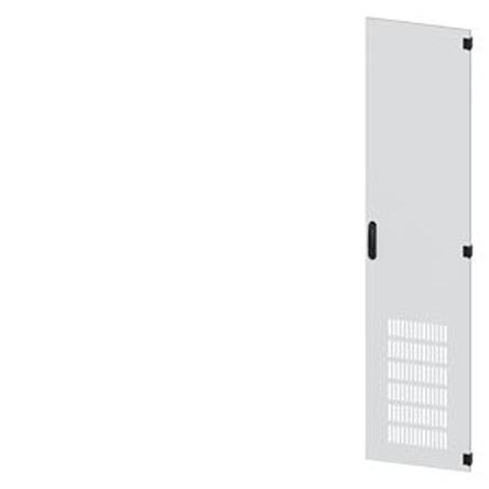 8MF1250-2UT14-1BA2 Siemens 8MF1 Series Steel RAL 7035 Plain Door, 2200mm H, 500mm W for Use with Ventilation Openings