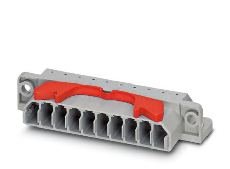 1660669 Phoenix Contact, HCC 4-MC, 10 Way, , Pluggable Terminal Block, Plug, Cable Mount, Crimp Termination,