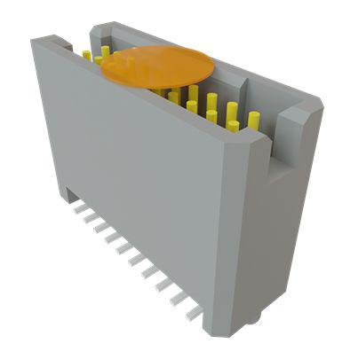 TFM-110-32-L-D-A-K-TR Samtec TFM Series Vertical Surface Mount PCB Header, 20 Contact(s), 1.27mm Pitch, 2 Row(s), Shrouded