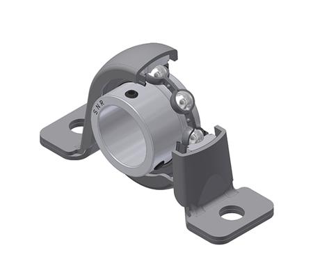 USPP203 SNR 2 Hole Cylindrical,  17 mm ID