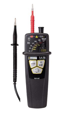 P01191762Z Chauvin Arnoux CA762 Voltage Indicator Continuity Check CAT IV 600 V