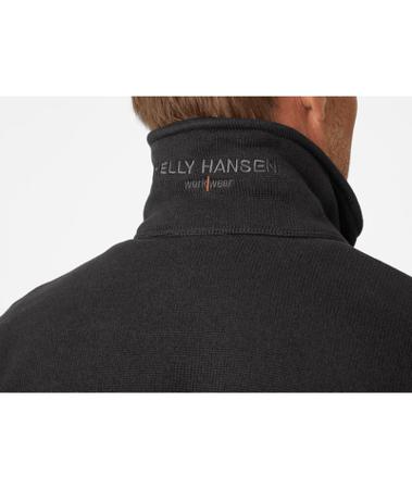 72251_990-XS Helly Hansen 72251 Black Polyester Men Fleece Work Extra Small