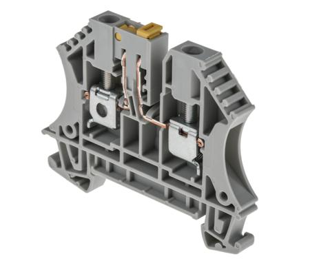 1492-JKD4 Allen Bradley 1492 Series Screw Terminal, 3-Way, 10A, 22 → 12 Wire, Screw Cage Termination