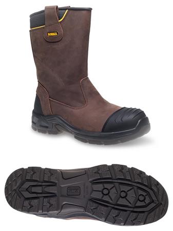 MILLINGTON 11 DeWALT Millington Black Composite Toe Capped Men's Safety Boots, UK 11, EU 45