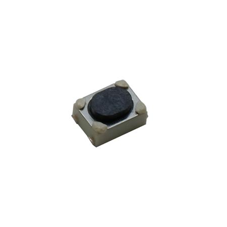 RKB2SJK250SMTR LFS C & K Black Hard Actuator Tactile Switch, SPST 50 mA max 4.2mm Surface Mount