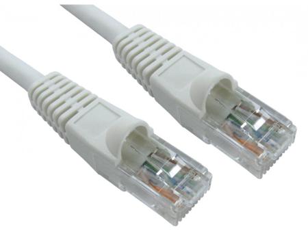 286-3164 RS PRO, 1.5m Cat6, White RJ45 to Male RJ45 Male, UTP Unshielded, Terminated LSZH Sheath