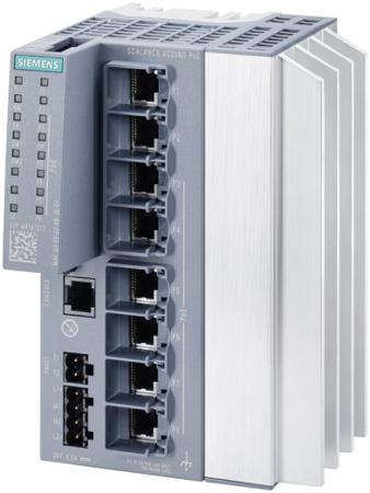 6GK52080RA002AC2 Siemens Managed 8 Port Network Switch With PoE