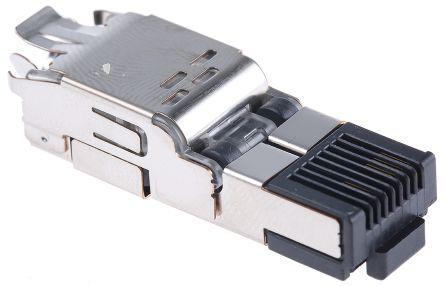 1871283-1 TE Connectivity 4 Way RJ45 Connector Male