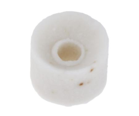 764-8731 White Ceramic Bead 1mm Bore Size +1200°C