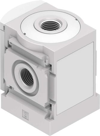 MS6-FRM-1-2 Festo Porting Block, For Manufacturer Series MS4, MS6