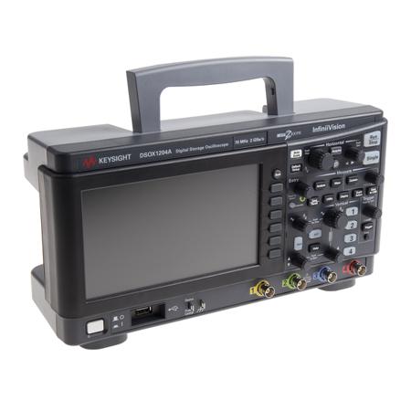 DSOX1204A Keysight Technologies  InfiniiVision 1000 X Series, 70MHz Bench Oscilloscope, 4 Analogue Channels