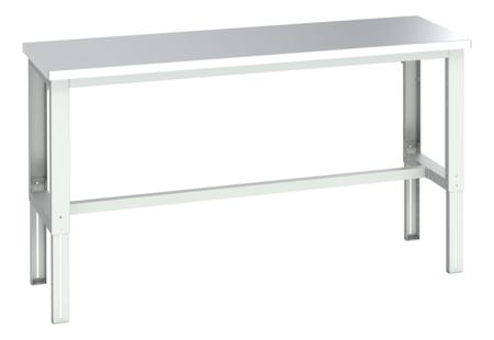 41003648-16V Bott 41003648.16V Sheet Steel Workbench, 350kg Max Load, Adjustable Height, 740 → 1140mm x 750mm x 2000mm