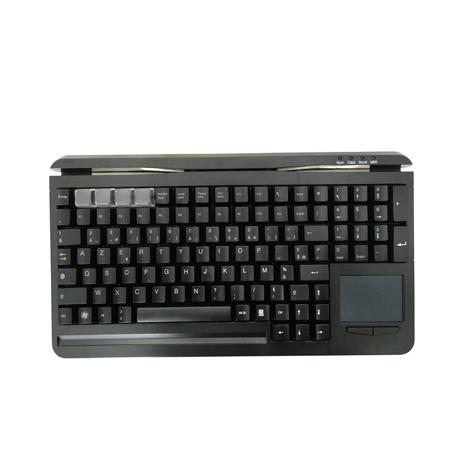 KYB500-S109P-FR Ceratech  Wired PS/2 Keyboard, QWERTY (French), Black