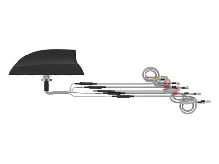 L000423-05 TE Connectivity  Shark Fin Multi-Band Antenna with SMA Connector, 4G, 4G (LTE), 5G (LTE), Bluetooth (BLE),