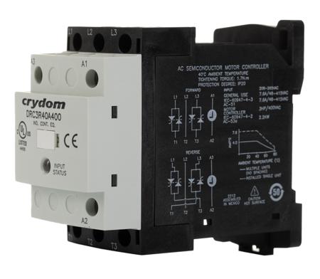DRC3R40A400 Sensata Crydom DRC Series Solid State Relay, 7.6 A Load, DIN Rail Mount