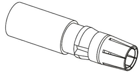 09030006215 HARTING 09 03 , Straight , Female , Copper Alloy , Backplane Connector Contact