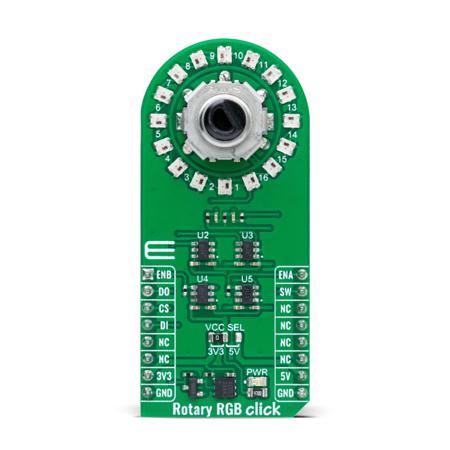 MIKROE-6067 MikroElektronika , LED Matrix Development Board for Industrial Use