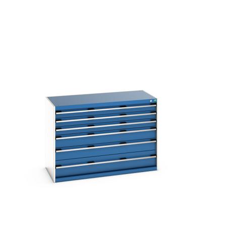 40022115-11V Bott 6 Cabinet, Steel, 900mm x 650mm x 1300mm, Blue