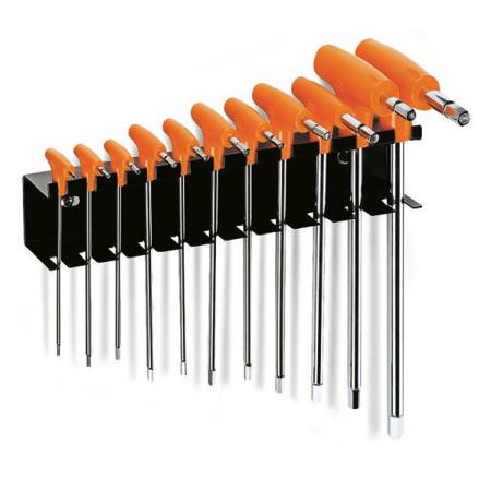 96T/SP11 BETA 11 piece T Shape Metric Hex Key Set, 2.5mm