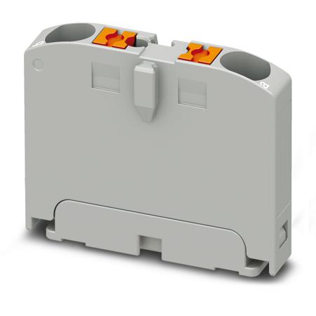 1028067 Phoenix Contact Distribution Block, 2 Way, 4mm², 24A, 690 V, Grey