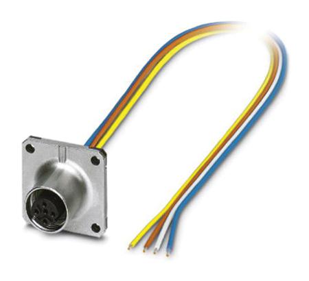 1441639 Phoenix Contact M12 4-Pin 0.5m Female Cable & Connector