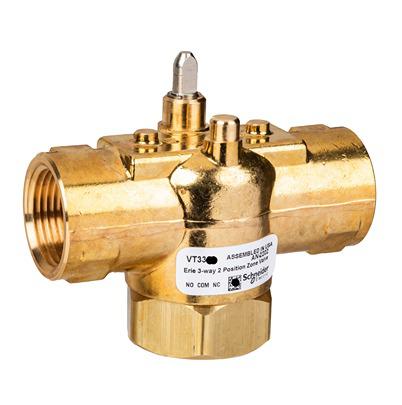 VT3335 Schneider Electric 3 port Zone Valve, Zone Valve type , 20mm Pipe Size, 172.4 kPa