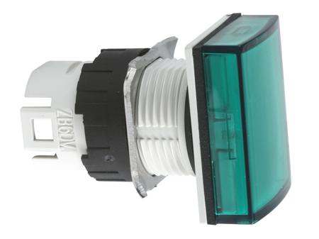 ZB6DV3 Schneider Electric Green Pilot Light Head, 16mm Cutout Harmony XB6 Series