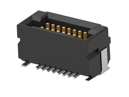 454928-E ERNI GRACE INERTIA 1.25 Series Right Angle Surface Mount PCB Header, 16 Contact(s), 1.25mm Pitch, 1 Row(s), Shrouded